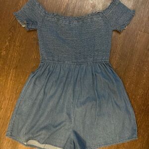 Soft Jean Romper
